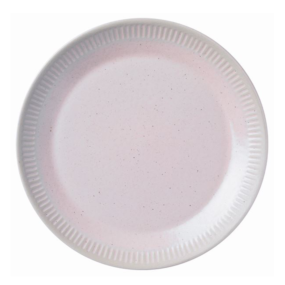 Knabstrup Keramik – Colorit Tallrik 19 cm Rosa