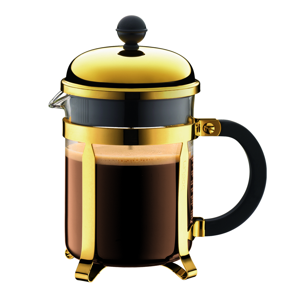 Bodum – Chambord Kaffepress 4 koppar 0,5 L Guld