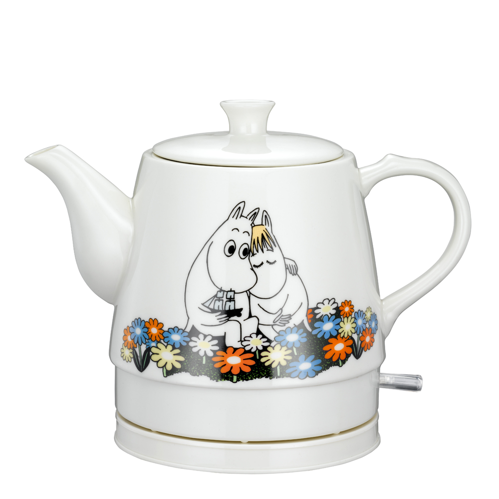 Adexi - Mumin New Romance Vattenkokare Flower Pot 0,8 L