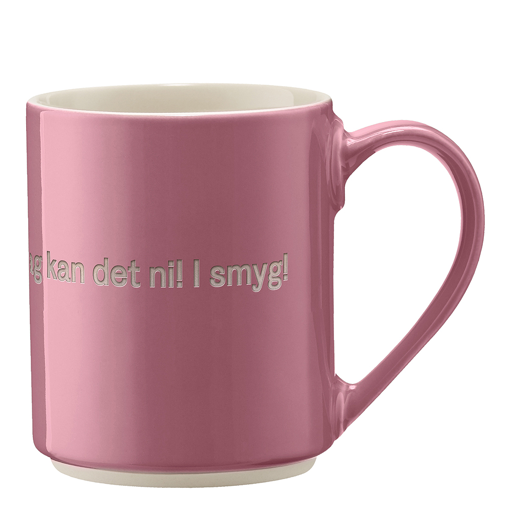 Design House Stockholm - Astrid Lindgren Mugg Rosa Tänk för att jag kan