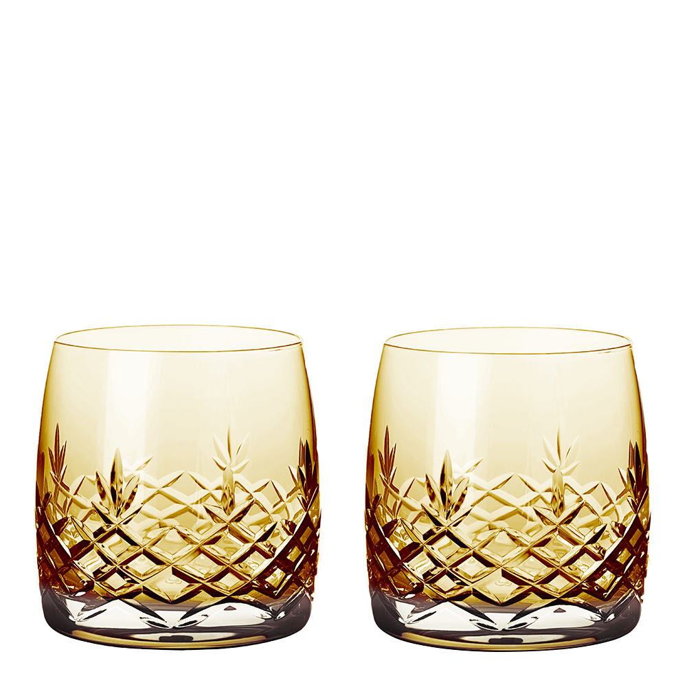 Frederik Bagger - Crispy Aqua Glas 23 cl 2-pack Gul