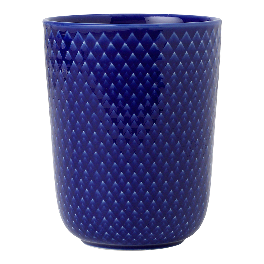 Lyngby Porcelain – Rhombe Color Mugg 33 cl Mörkblå