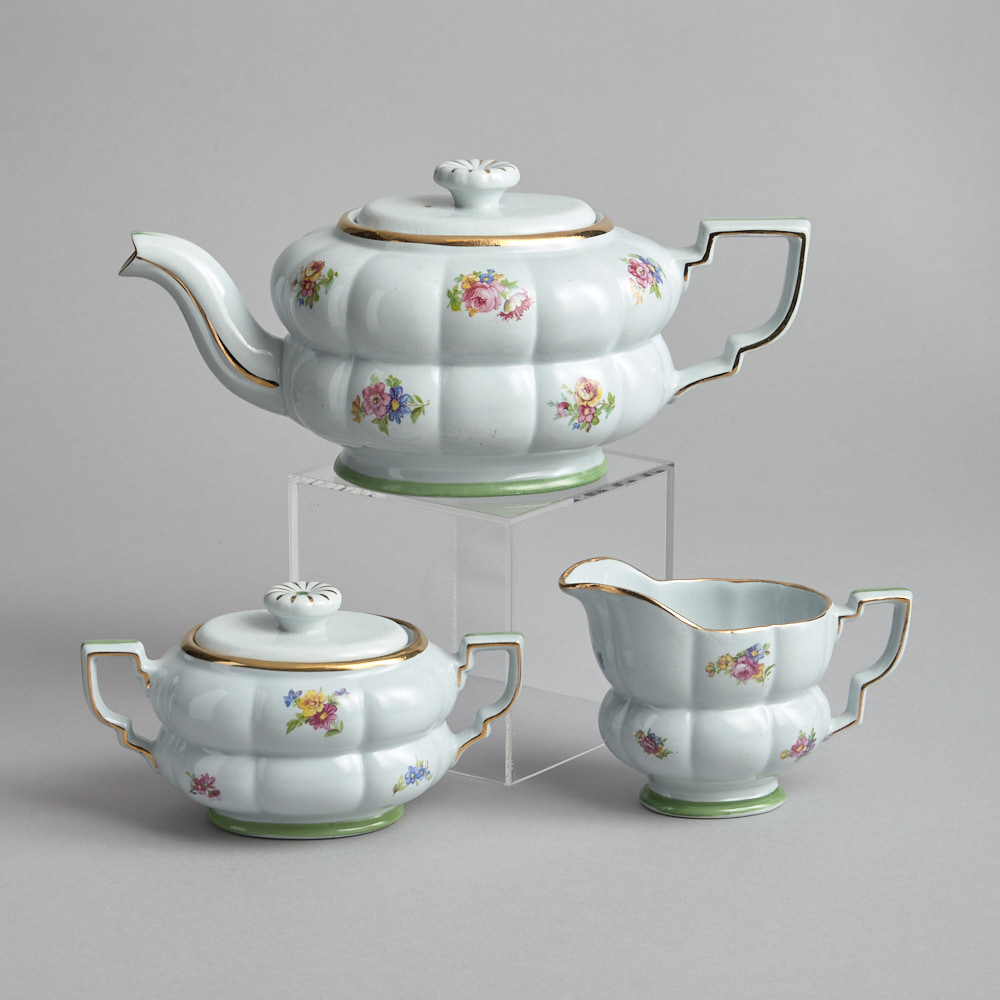 Gefle - SÅLD "Grand" Teservis 3 delar