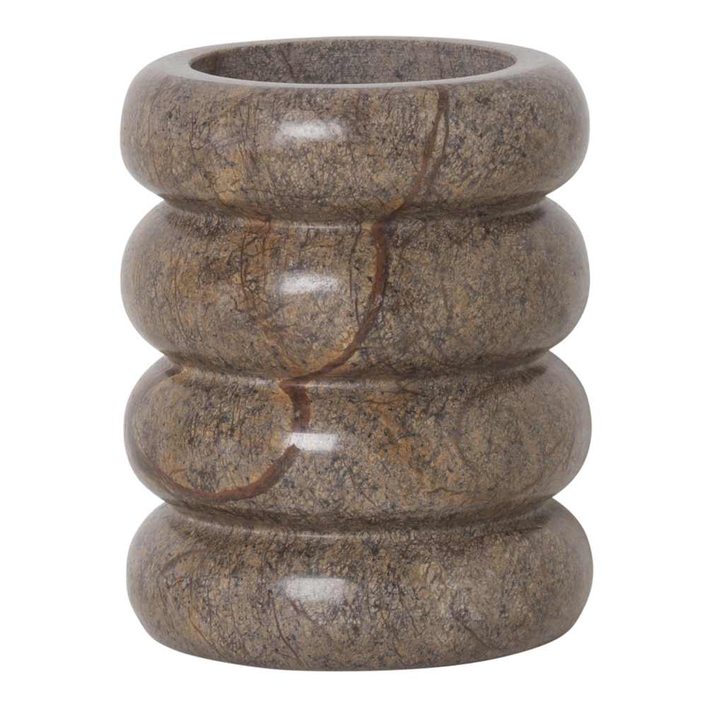 Ferm Living – Bendum Vas/Ställ Marmor 10,8 cm