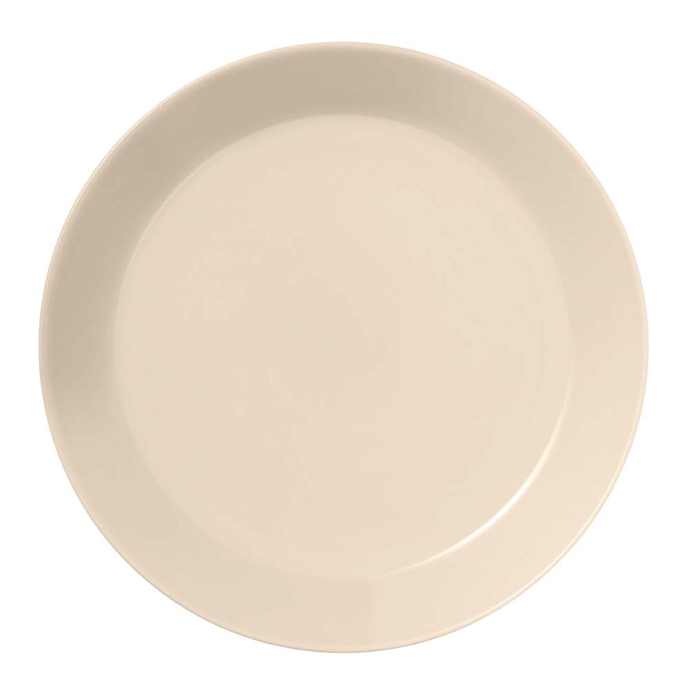 Iittala - Teema Tallrik flat 23 cm Linne