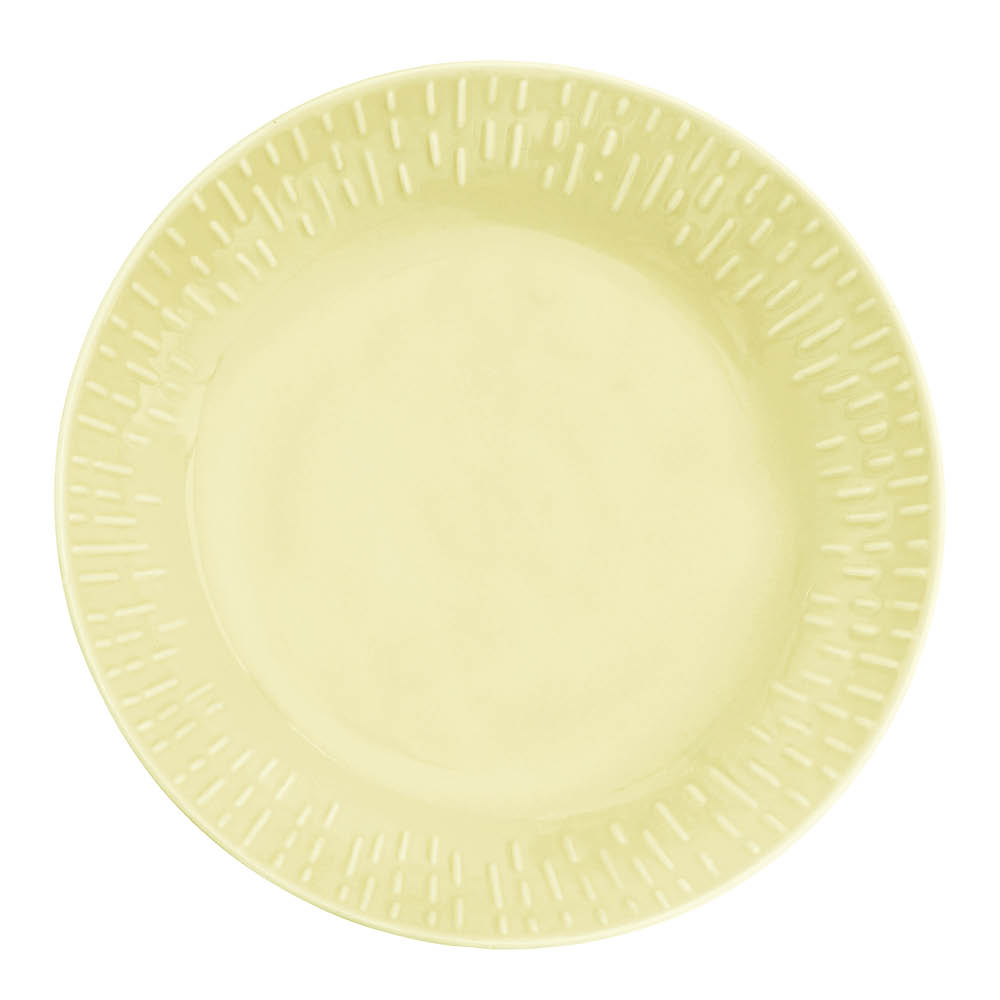 Aida - Confetti pastatallerken 23 cm lemon