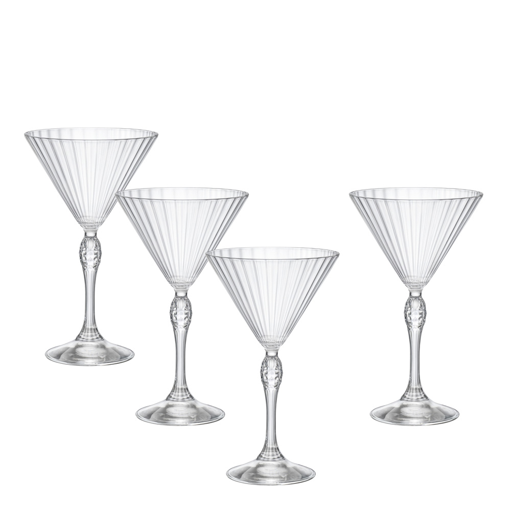 Modern House - America Martiniglas 24,5 cl 4-pack Klar