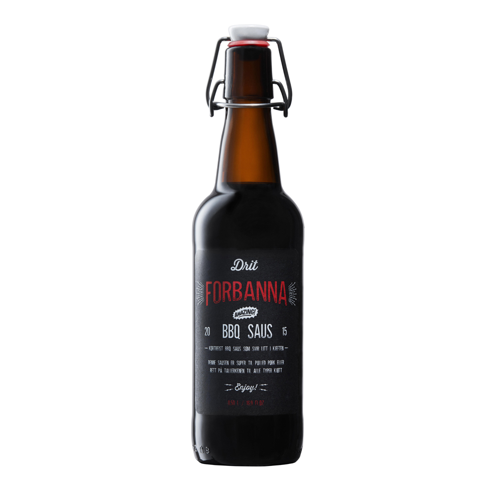 Drit Forbanna – Drit Forbanna BBQ Sås Original 50 cl