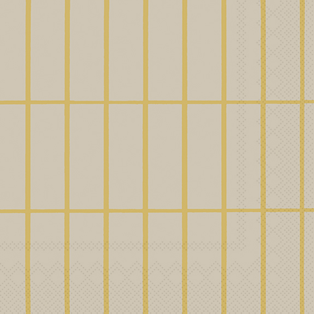 Marimekko - Servett Tiiliskivi 33x33 cm Guld