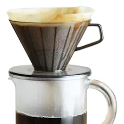 Kinto Slow Coffee Filterholder 2 kopper plast  hover