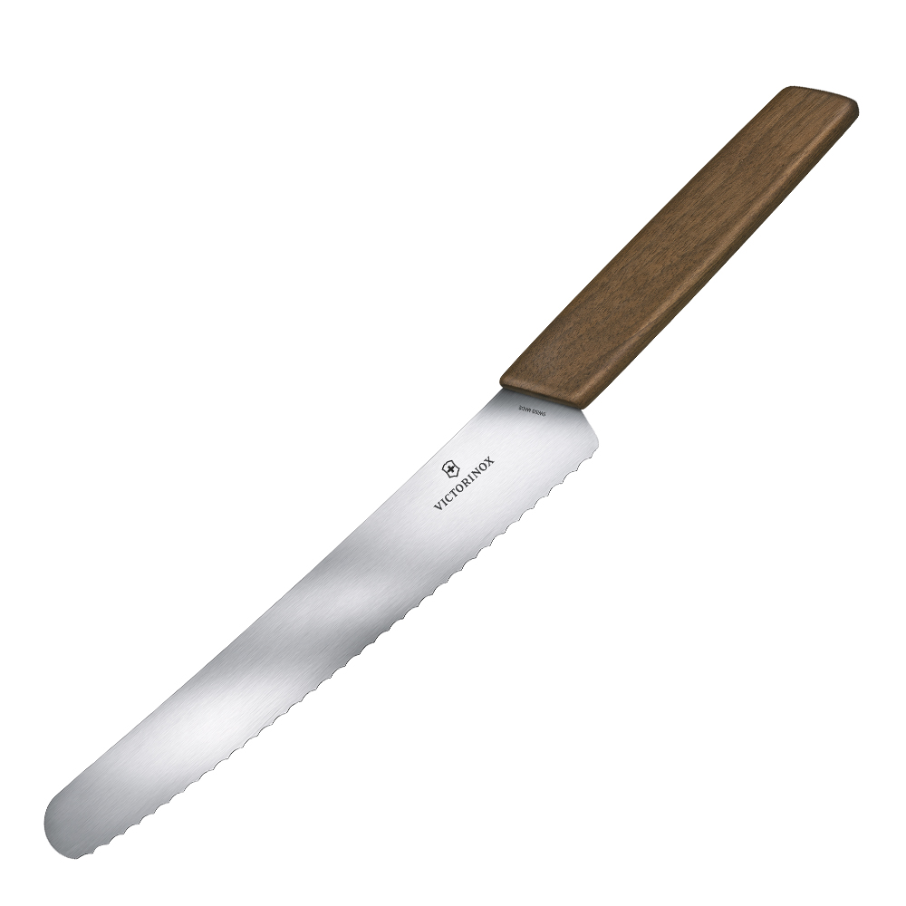 Victorinox - Swiss Modern Brödkniv 22 cm Valnöt