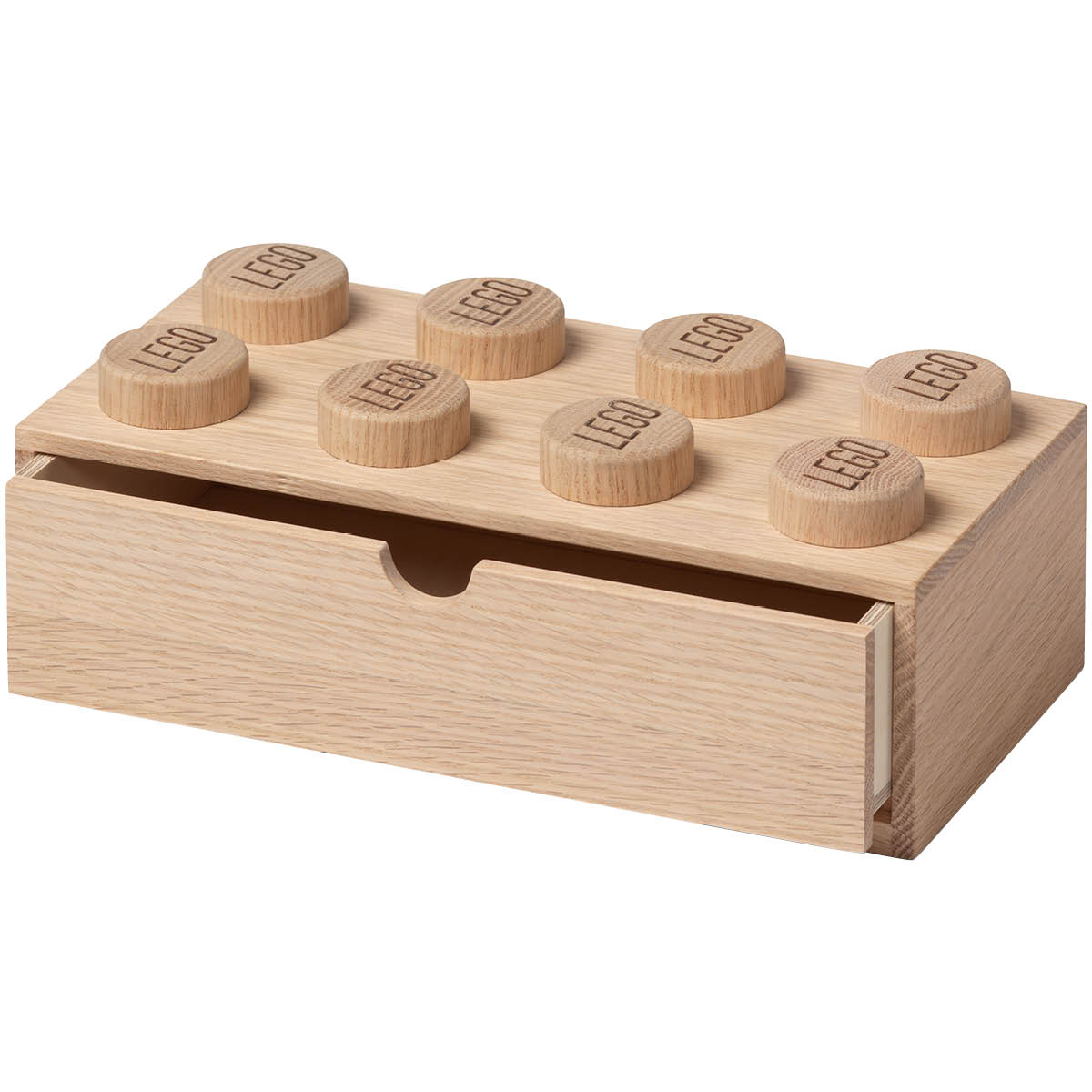 NHG Lego Wooden Säilytyslaatikko 8 Tammi