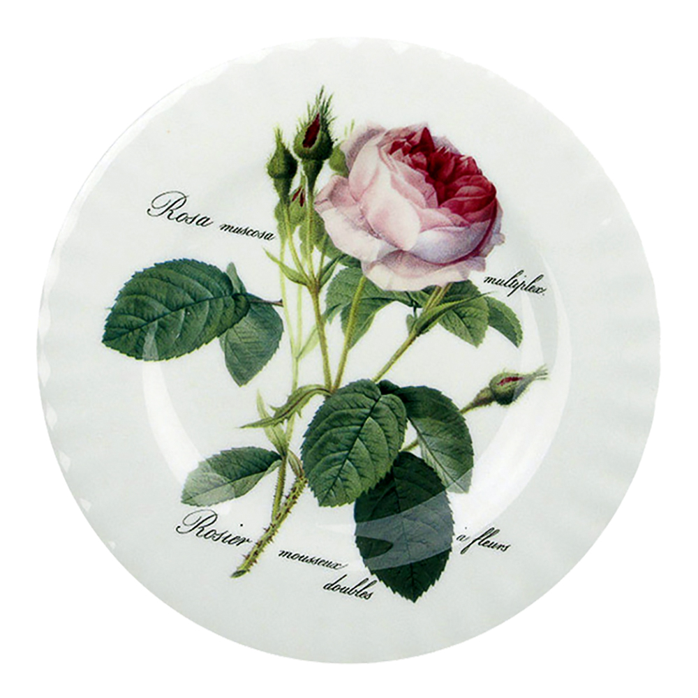 Kirkham Redoute Roses Tallrik flat 20 cm
