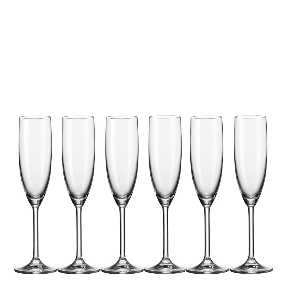 Leonardo - Daily Champagneglas 20 cl 6-pack