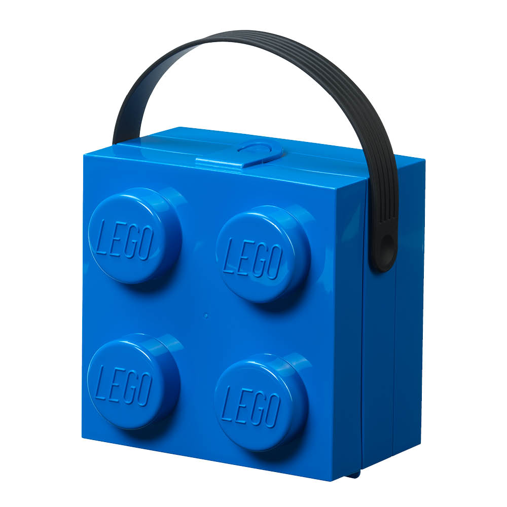 Läs mer om LEGO - Låda med handtag Blå/Gul