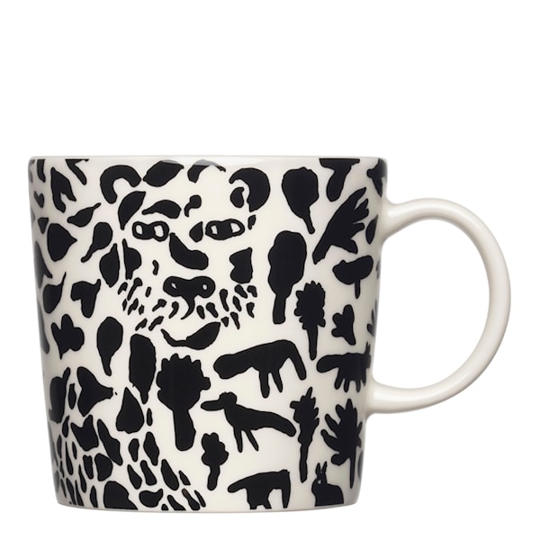 Oiva Toikka Cheetah Mugg 30 cl Svart/Vit
