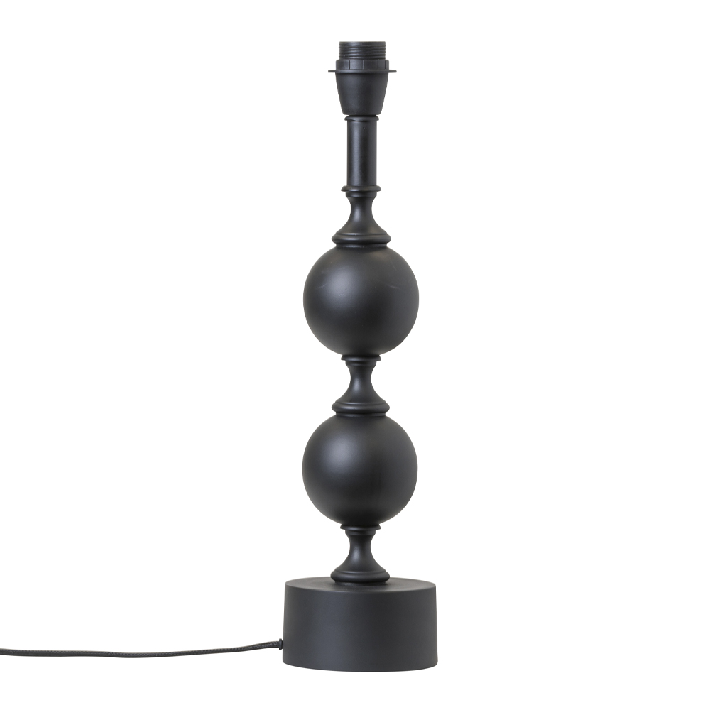 Watt & Veke - Deborah Lampfot 50 cm Svart