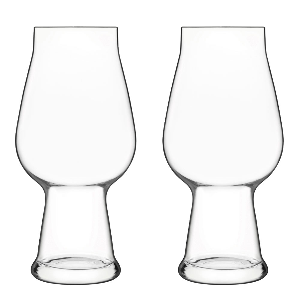 Läs mer om Luigi Bormioli - Birrateque Ölglas IPA/ALE 54 cl 2-pack Klar