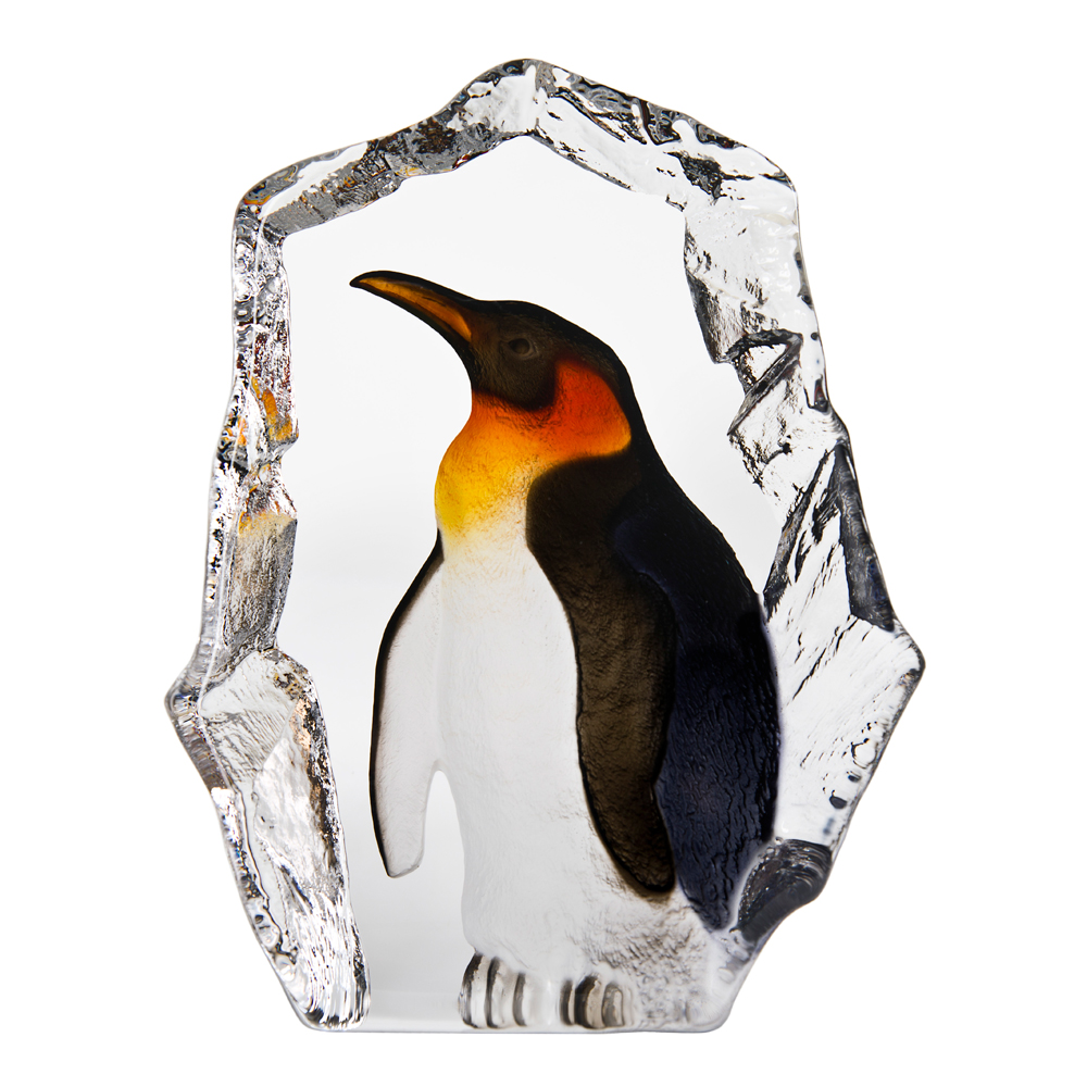 Målerås Glasbruk Wildlife Pingvin 205 cm Svart