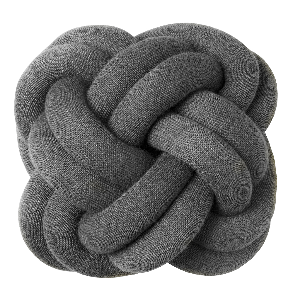 Design House Stockholm – Knot Kudde 30 cm Grå