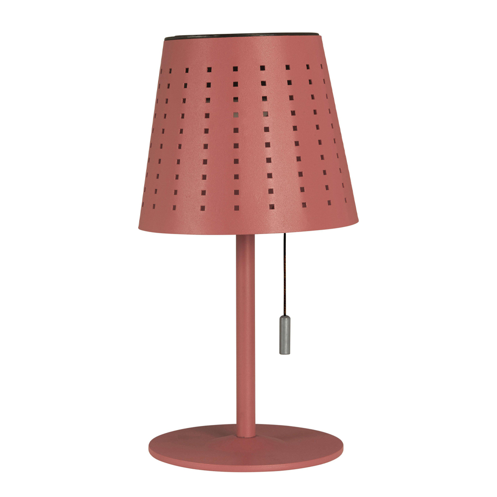 Läs mer om PR Home - Halvar Solcellslampa 30 cm Röd