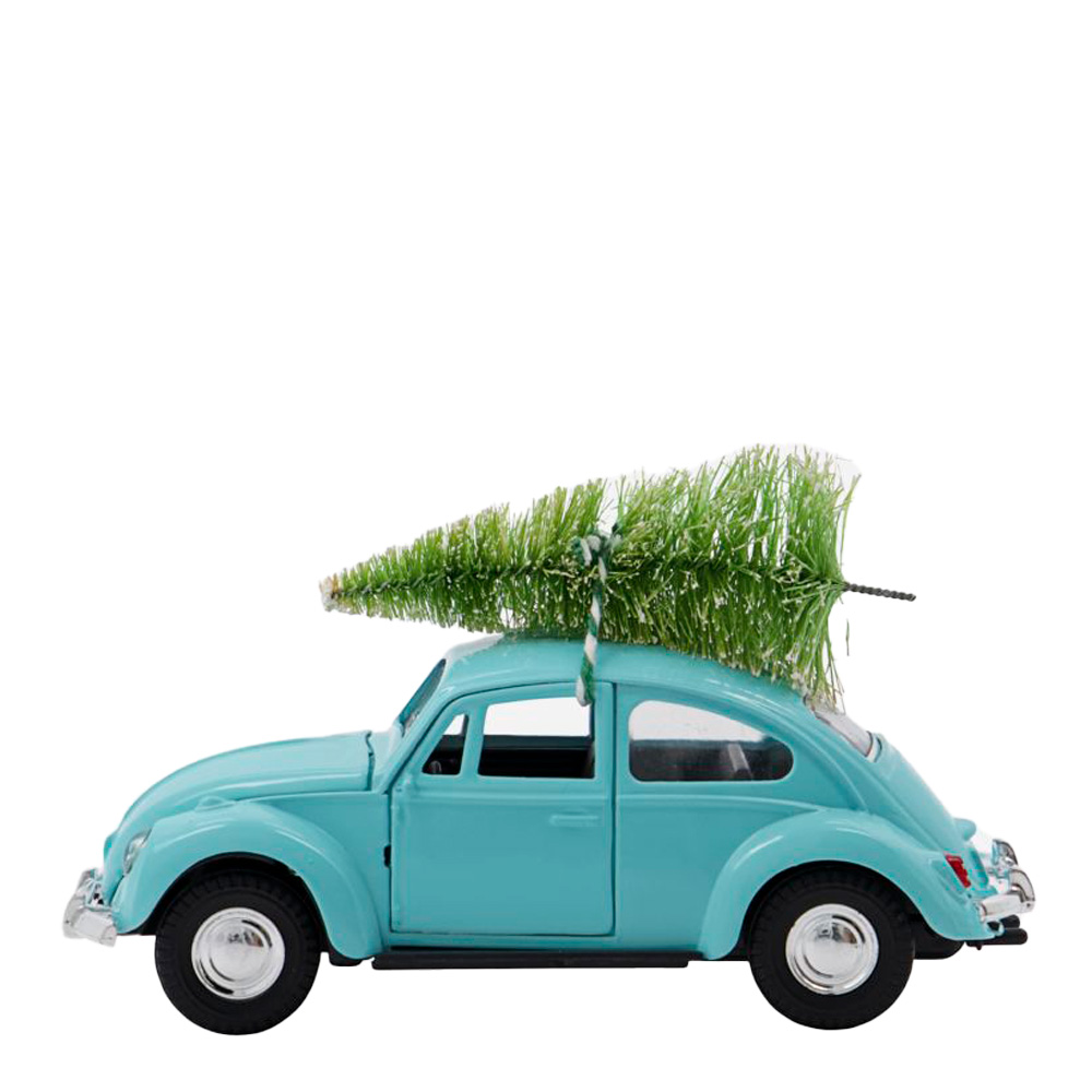 House Doctor - Julpynt Bil 12,5 cm Ljusblå