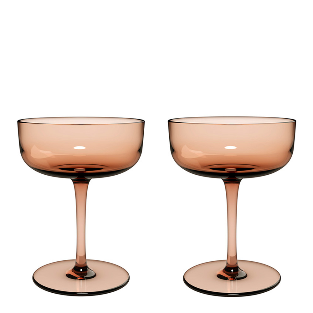 Villeroy & Boch – Champagneglas coupe 10 cl 2-pack Clay