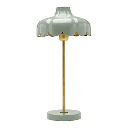 PR Home Wells Bordlampe 50 cm Grønn/Gull 