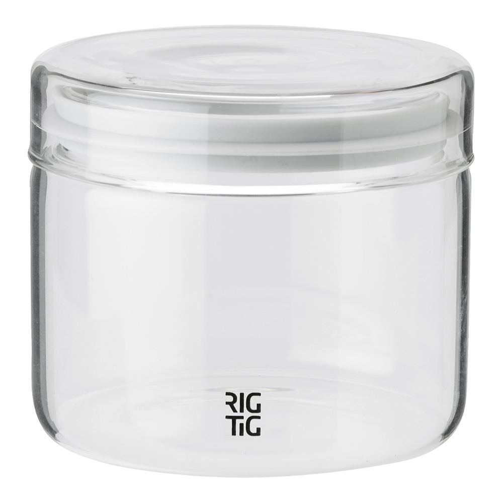 Läs mer om Rig-Tig - Store-It Förvaringsburk 0.5 L Light grey