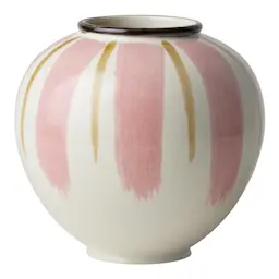 Kähler Design Canvas vase 15 cm rosa