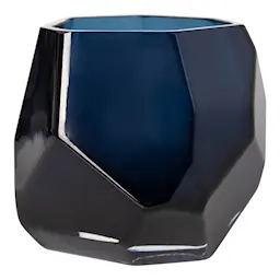 Magnor Iglo Lysholder/Vase 9 cm Royal Blue 