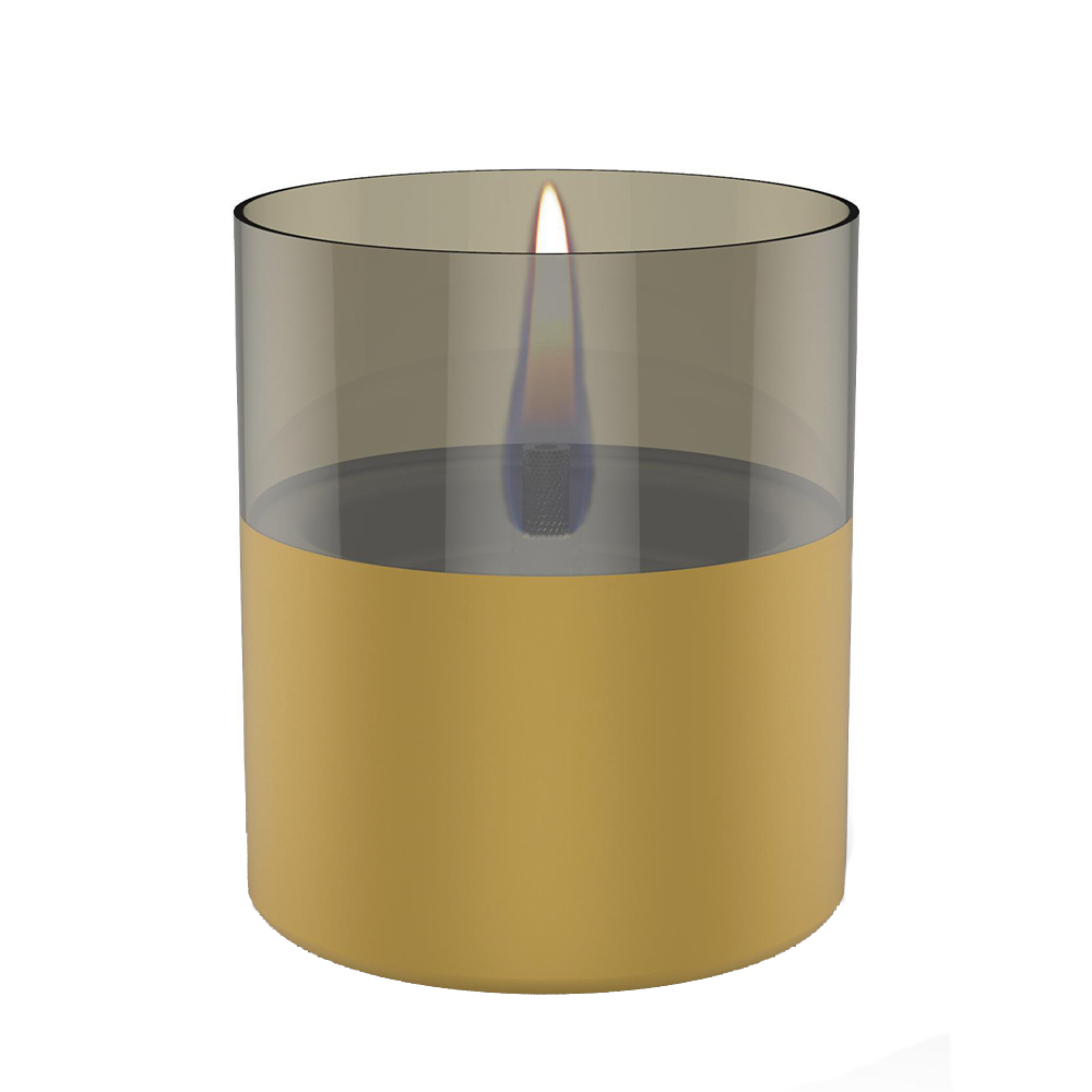 Tenderflame - Lilly lyslykt 0,25L gull/champagne