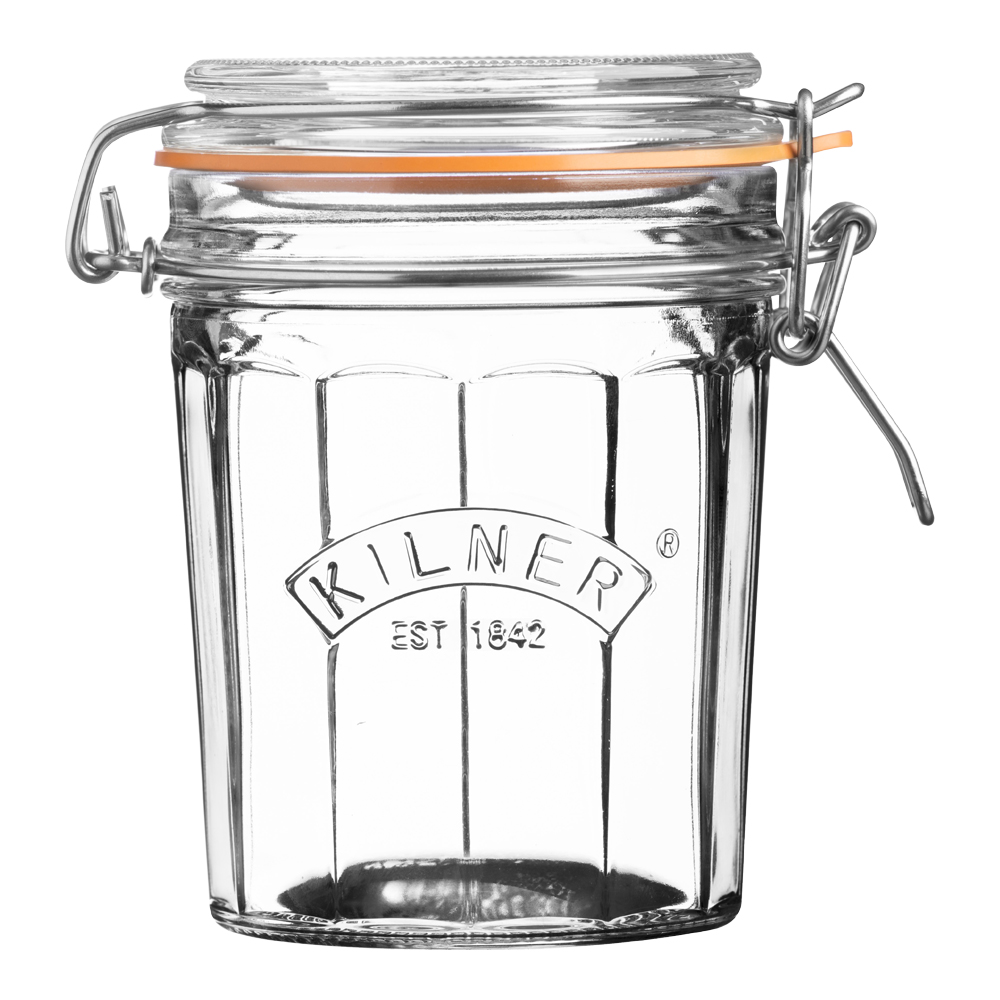 Kilner Clip Top Facetted Purkki 0,45 L