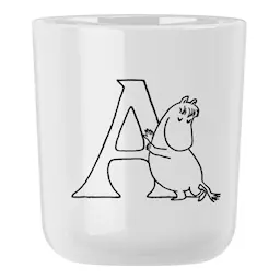 Rig-Tig Moomin ABC krus A 20 cl hvit
