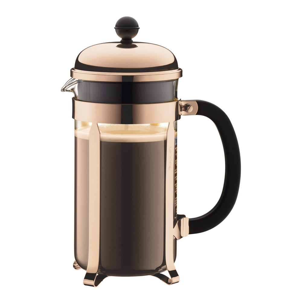 Läs mer om Bodum - Chambord Kaffepress 1 L 8 koppar Koppar