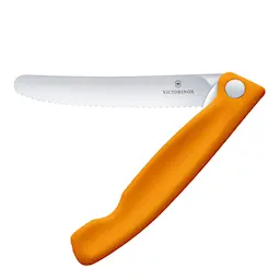 Victorinox Swiss Classic Universalkniv sammenleggbar tagget 11 cm Oransje 