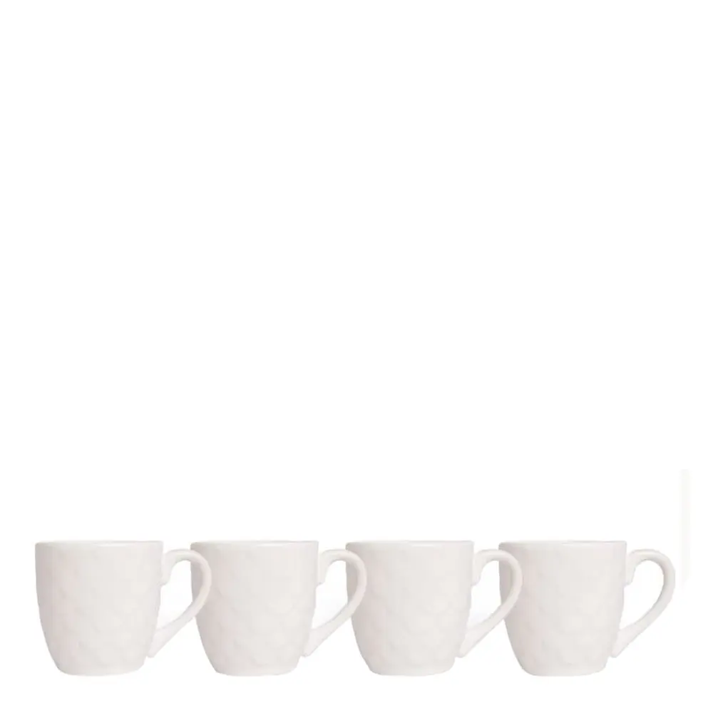 Gløggkopp 4-pk Hvit