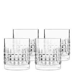 Luigi Bormioli Mixology Vannglass/Whiskyglass Charme 38 cl 4-pk  Klar 