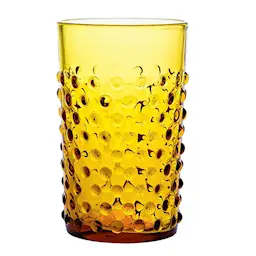 Klimchi Hobnail Glass 20 cl Amber 