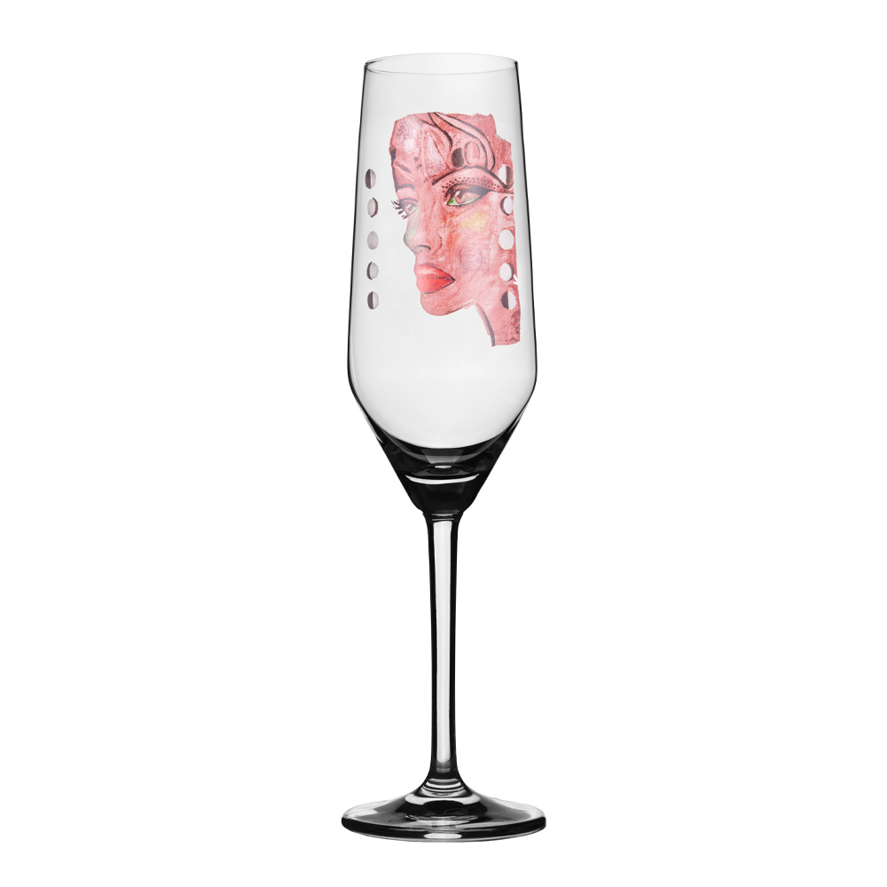 Läs mer om Carolina Gynning - Champagneglas Moonlight Queen 30 cl Rosa