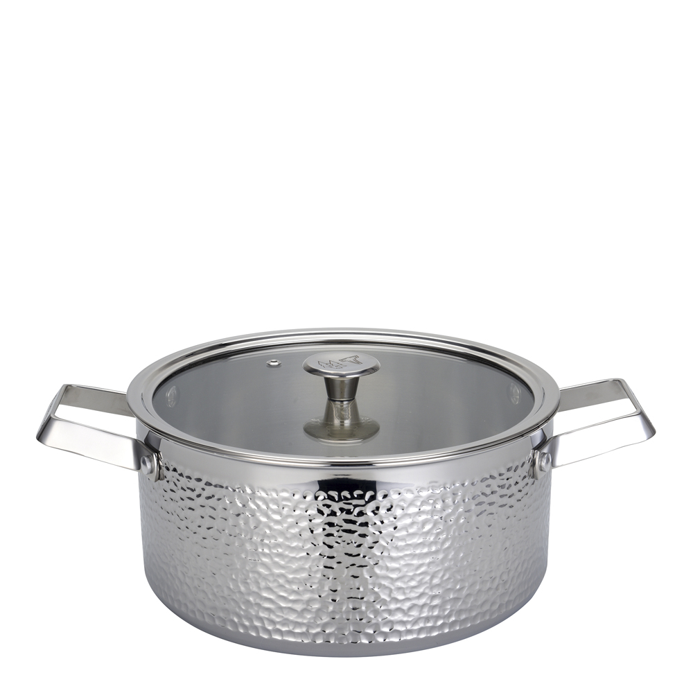 Vargen & Thor - Gryta med Glaslock 4 L