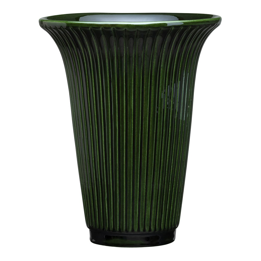 Läs mer om Bergs Potter - Daisy Vas 20 cm Grön emerald