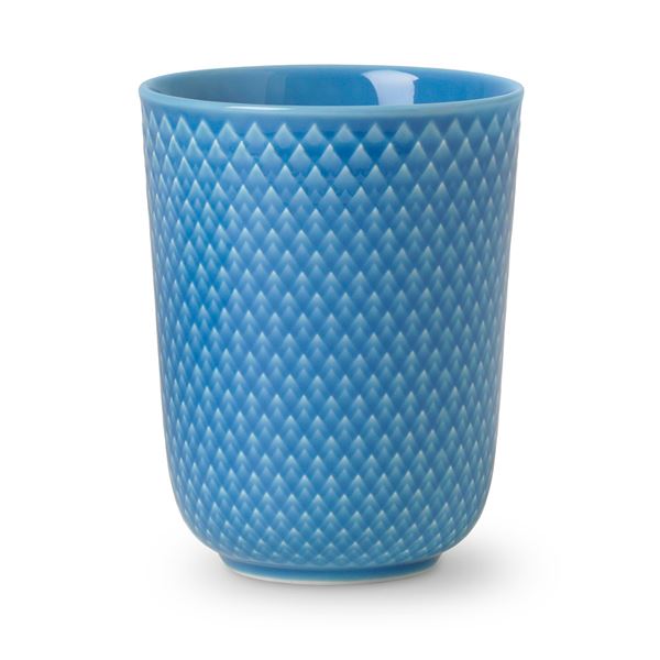 Läs mer om Lyngby Porcelain - Rhombe Color Mugg 33 cl Blå