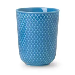Lyngby Porcelain Rhombe Color Mugg 33 cl Blå
