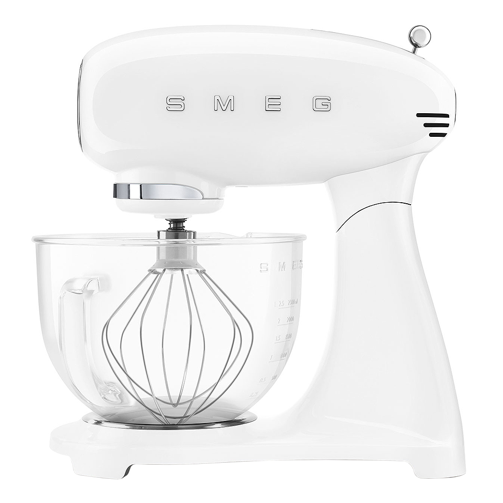 Smeg – Smeg 50’s Style Köksmaskin med Glasskål 4,8 L Vit