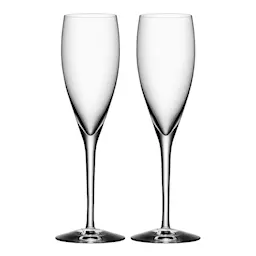 Orrefors More Champagneglas 18 cl 2-pack