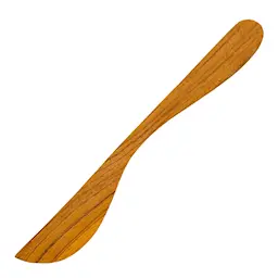 Afroart Smørkniv Teak 17,5 cm 