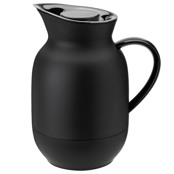 Stelton Amphora Termoskannu 1 L Soft Black