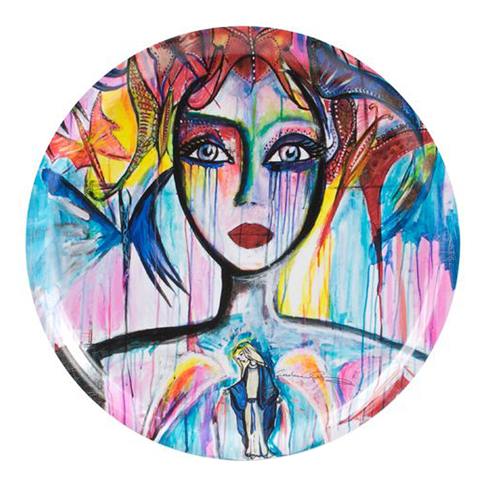 Gynning Design - Bricka Slice of Life 31 cm Flerfärgad