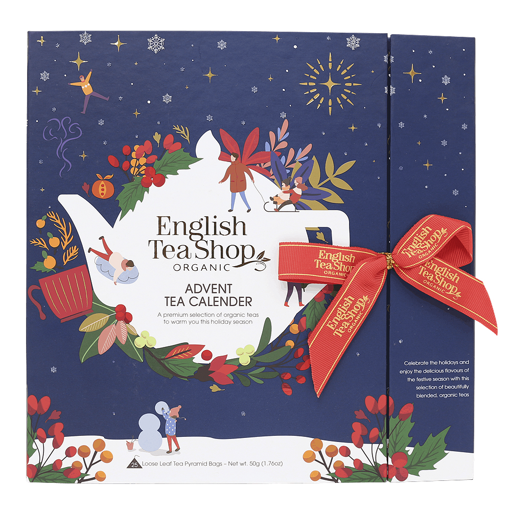English Teashop – Advent Tea Calendar Eko Blå